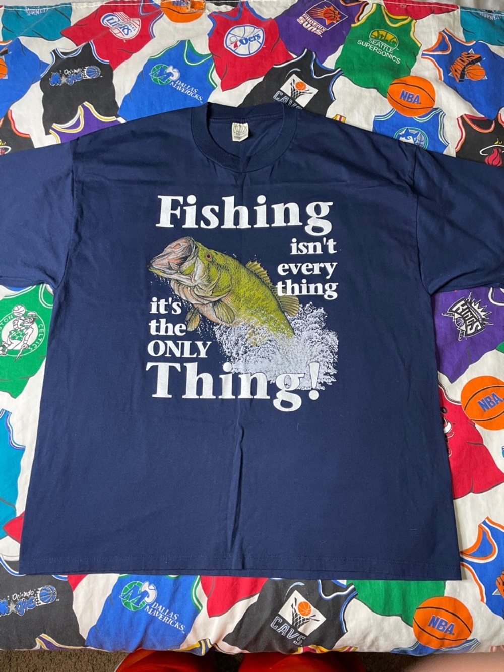 Vintage Fishing Is Everything Nature Graphic Shirt